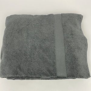 Beautiful New Soft RH Turkish Cotton Bath Towel in Iron (Grey) 30x56”